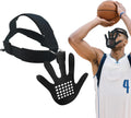 Hand in face basketball mask